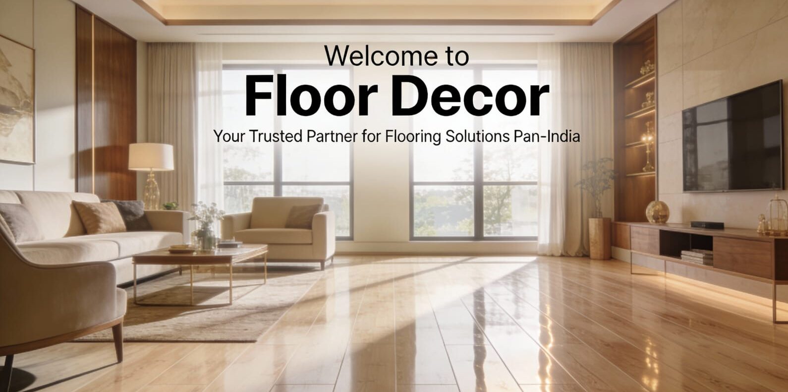 Premium flooring and wall covering materials for modern interiors