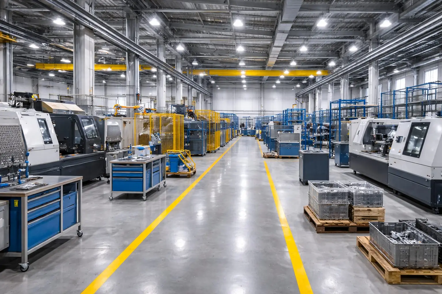 Affordable flooring for industrial and commercial spaces