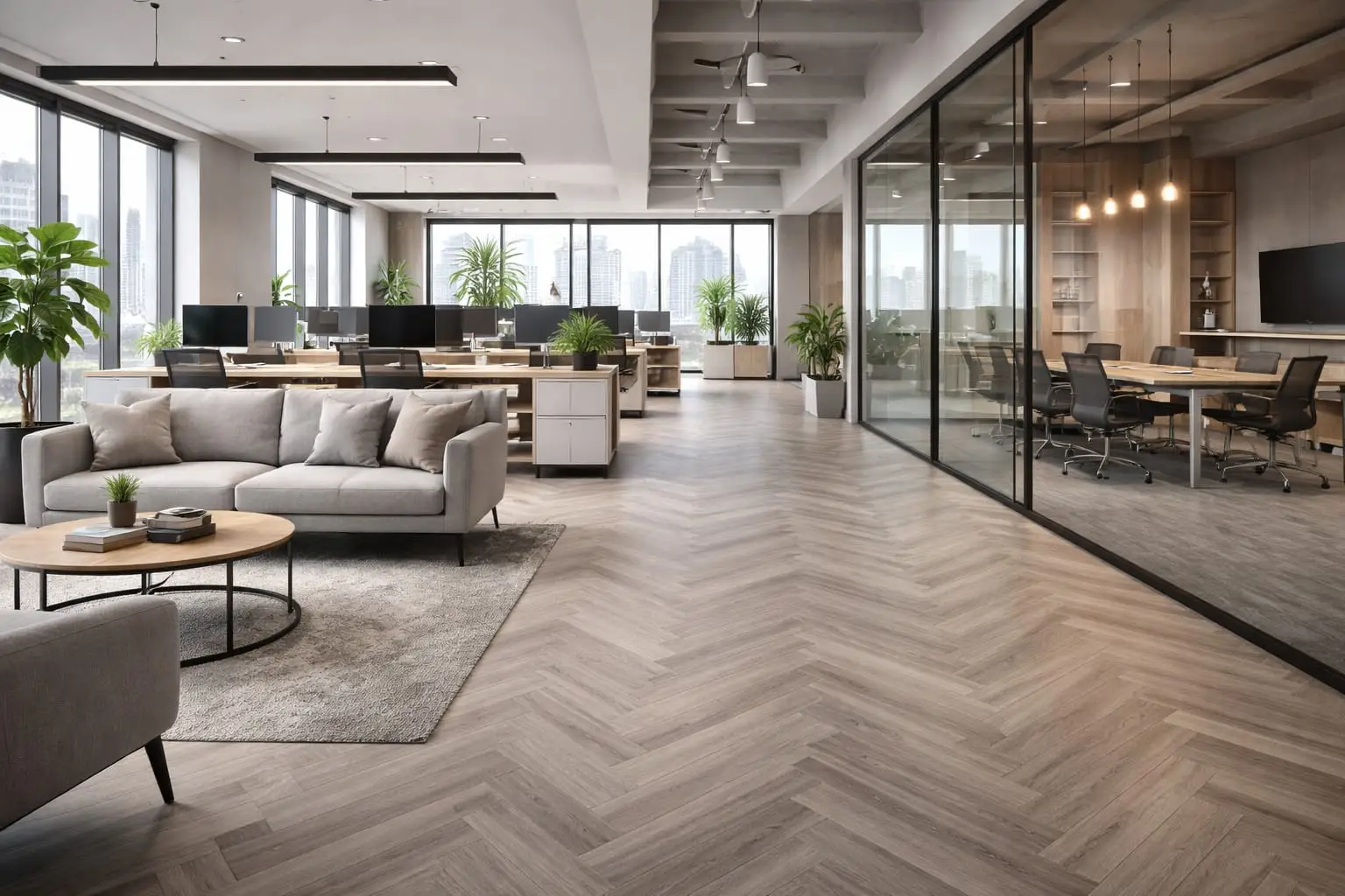 Affordable and stylish carpet flooring for office space