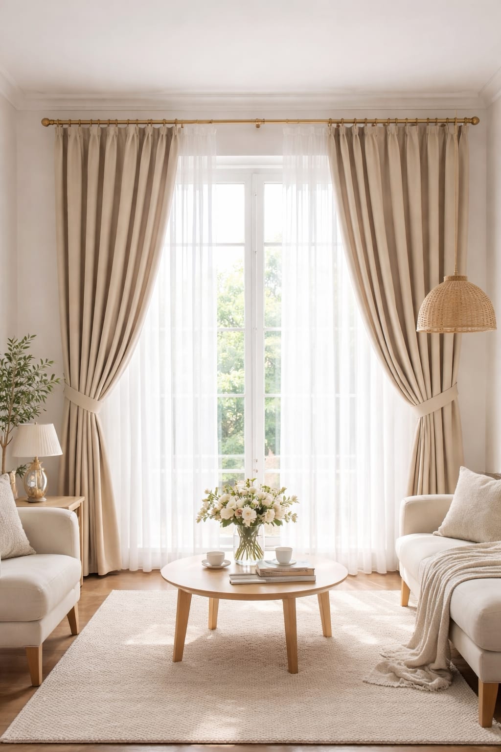 Elegant curtain designs for residential interiors