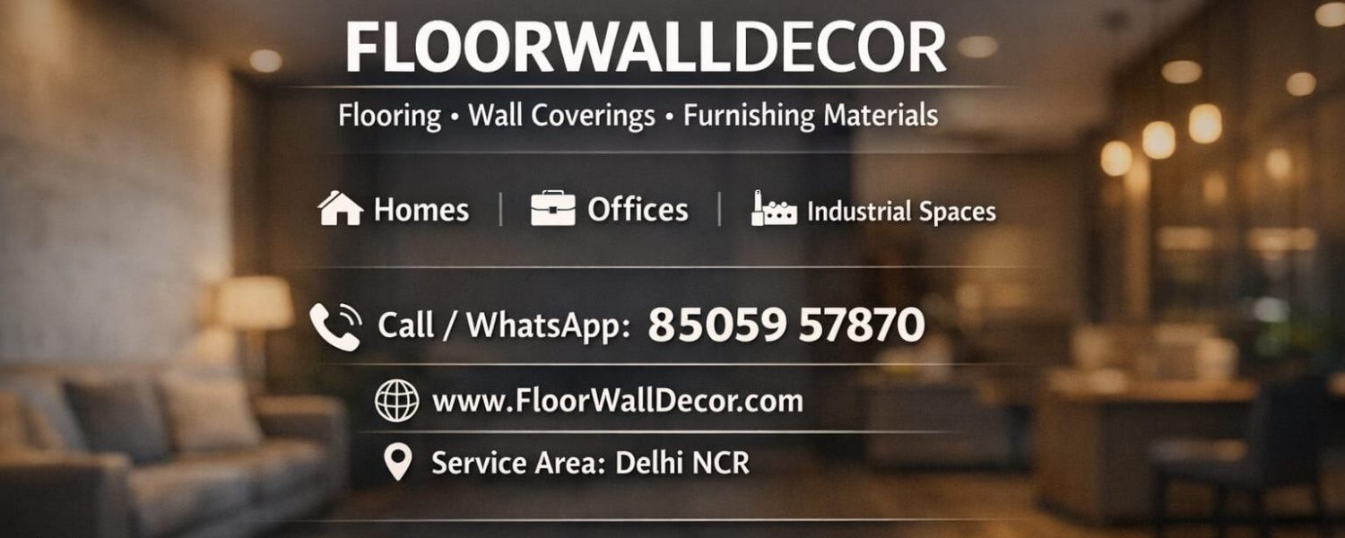 Premium flooring and wall covering materials for modern interiors